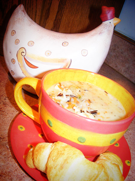chicken rice soup