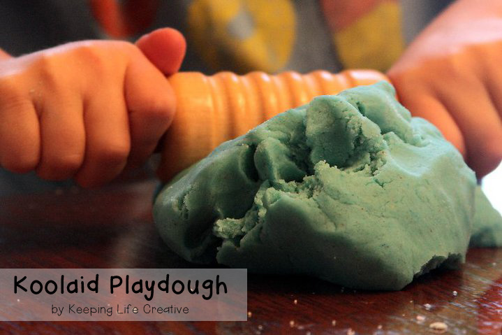 boiling water playdough