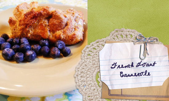 french toast casserole