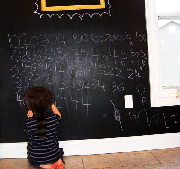 chalkboard wall