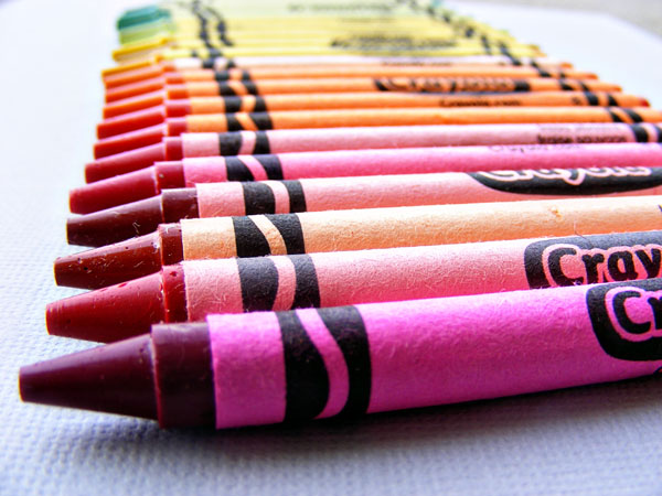 Keeping Life Creative crayons