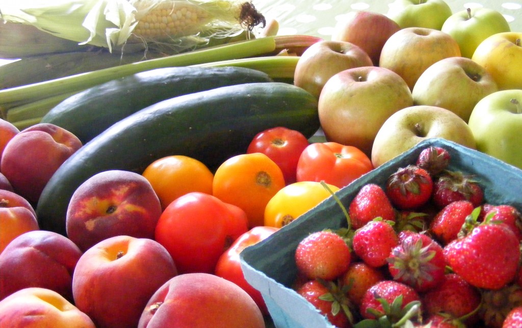 farmer's market produce
