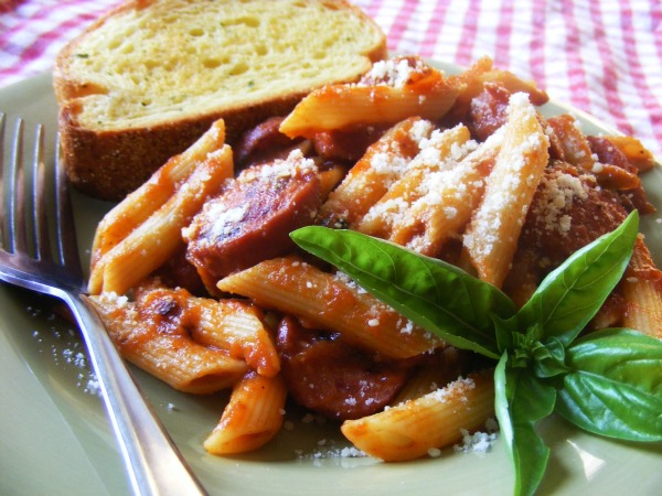 Sausage and Pepper Penne