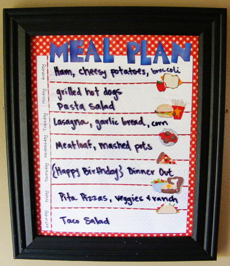 meal planner