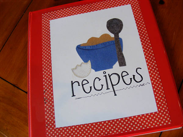 recipe binder