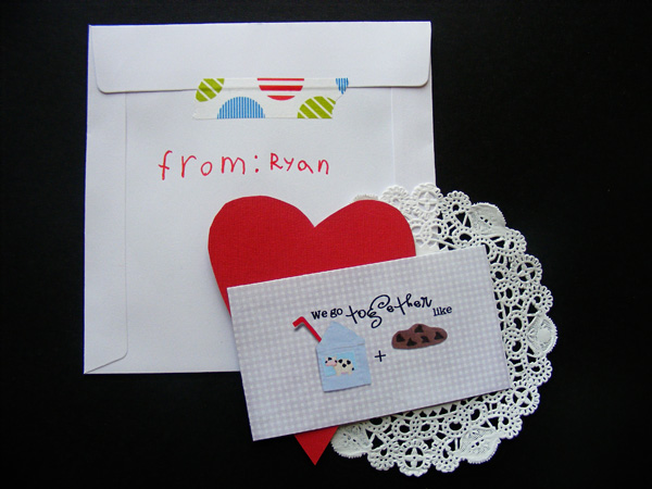 We Go Together Like Milk and Cookies FREE printable by Keeping Life Creative