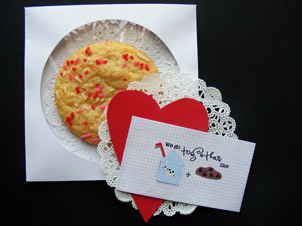 We Go Together Like Milk and Cookies FREE printable by Keeping Life Creative