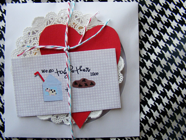 We Go Together Like Milk and Cookies FREE printable by Keeping Life Creative