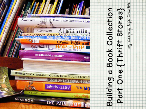 building a book collection part 1: thrift stores