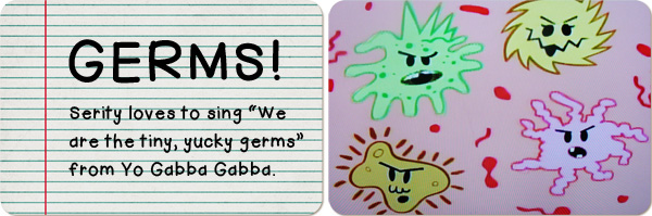 tiny yucky germs