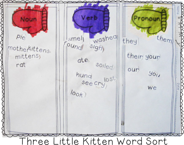word sort