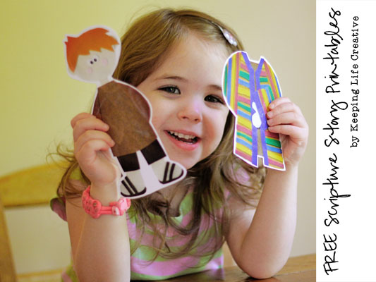 FREE scripture story printables