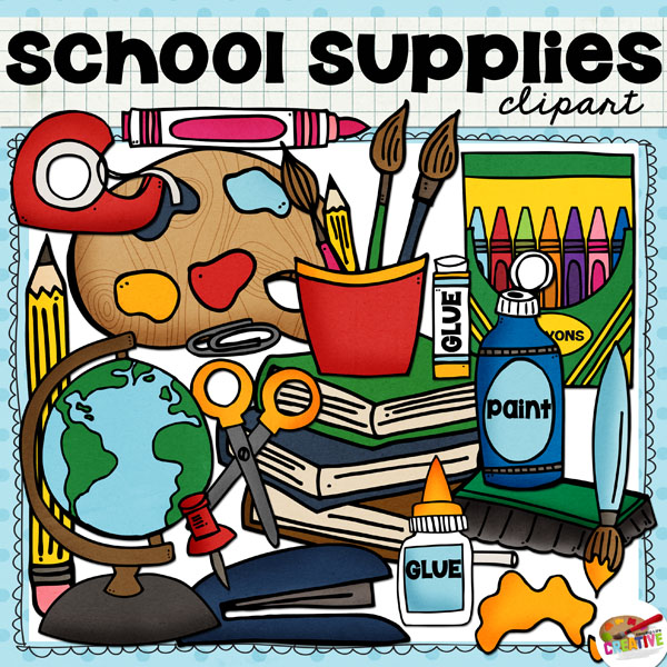 free printable clipart school supplies - photo #20